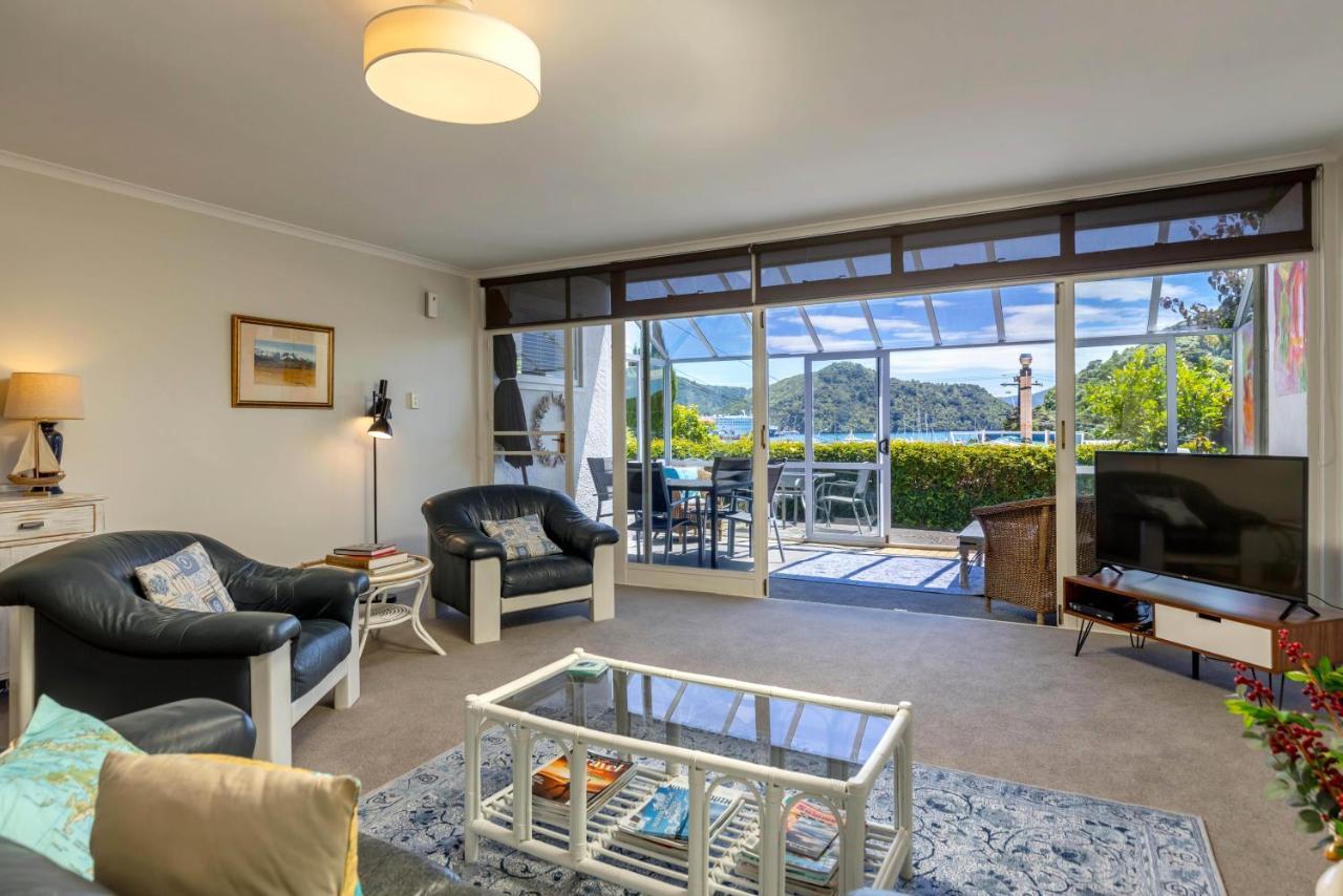 Seaview Apartment Picton Exterior foto